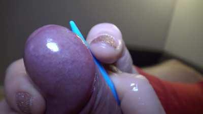 Pressing those vibrations right into your sensitive head