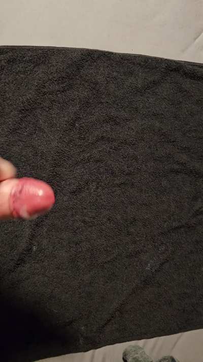 Much needed relief.. still horny tho. Could use someone to get the next few loads out of that german cock