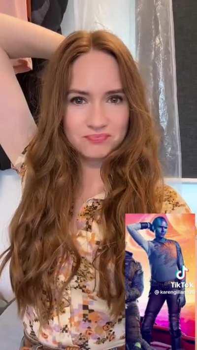 Karen Gillan on her ‘awkward’ Nebula pose in Guardians of the Galaxy vol 3 poster