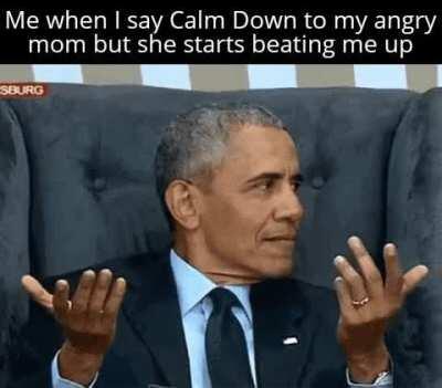 Woman doesn't understand English