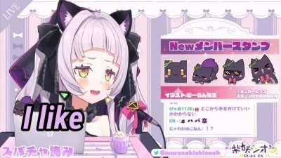 A girl with cat ears walks up to you and greets you. What do you do?