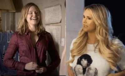 Flash: Alison Pill vs Kinsey Wolanski