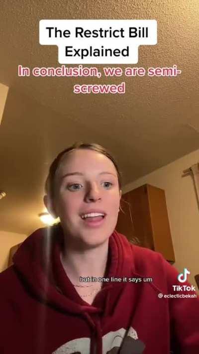 “The RESTRICT bill explained”