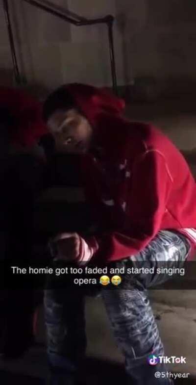 Started singing opera