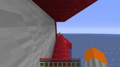 I made a Wipeout-esque obstacle course with the Create mod