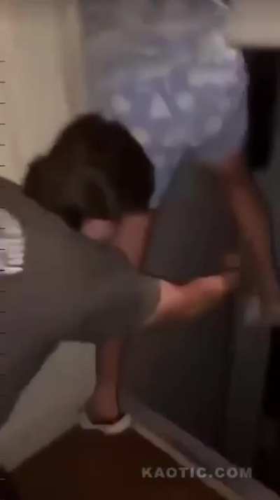 Rescuing a girl stuck in an elevator doesn't go according to plan. Nsfw