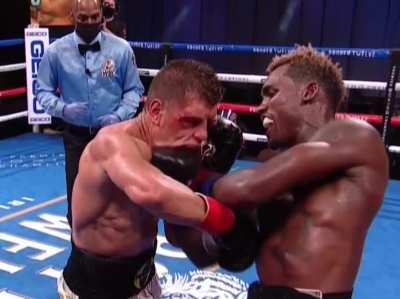 Uppercut turned his face to Jell-O