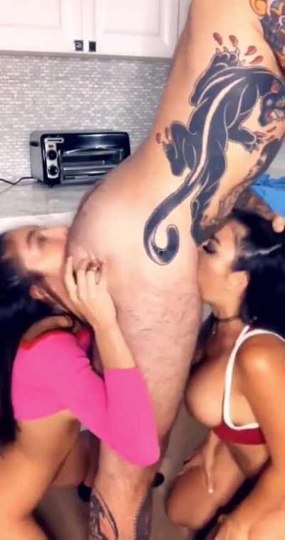 Adam getting his ass ate and his YerrDaMeann sucked!