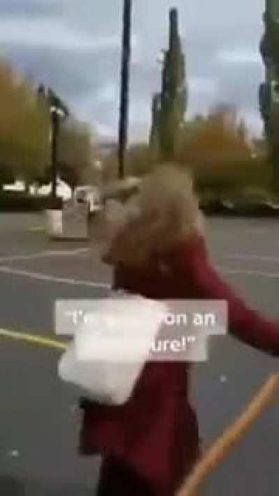 WCGW If you're too excited to go home!