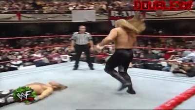 That time Triple H KILLED Shawn Michaels. I'm glad he retired this dangerous move.
