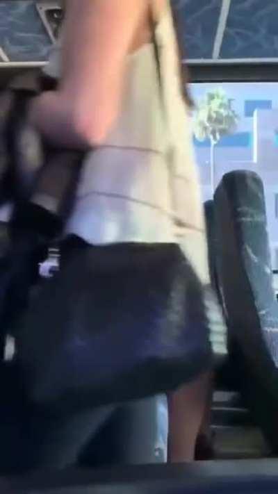 Insist others to sit on the open chair