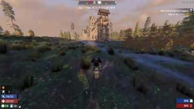 On the way back to my base after a mission, and...oh.