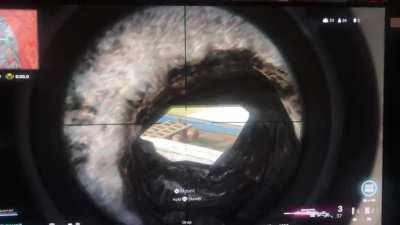 Finally had a chance to shoot through one of these holes