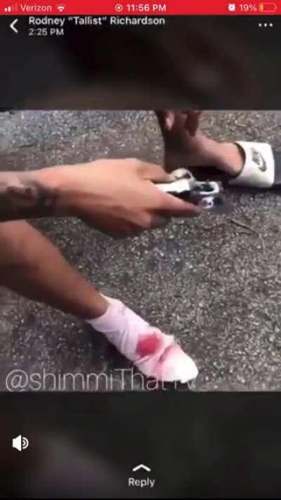 Foot Russian roulette