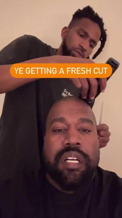 Why does Ye look like that? 💀