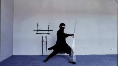 He has mastered the blade