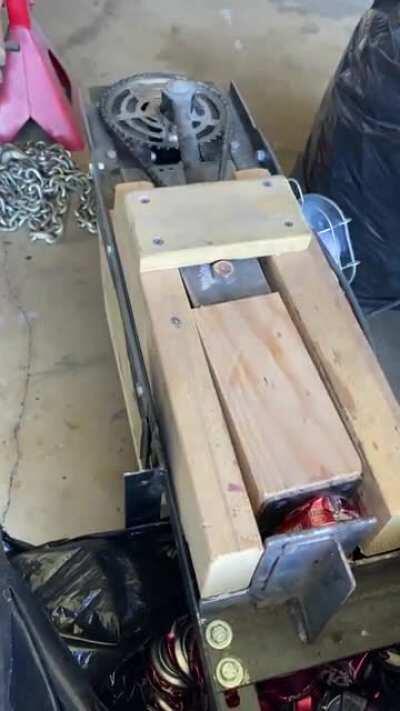 Grandpa’s Can Crushing Machine