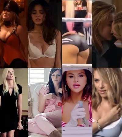 One Minute to decide: Who would be the hottest fuck? How would your night look like? - Kaley Cuoco/Victoria Justice/Alexa Bliss/Chloë Grace Moretz/Margot Robbie/Emma Watson/Selena Gomez/Scarlett Johansson