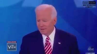 Just Biden being Biden on The View, and the looks on their faces are priceless!