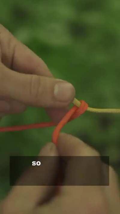 Excellent Camping Knot/Hitch. (The Rolling Hitch)