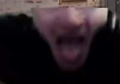 Fulton's trainer watching Inoue put hands on him