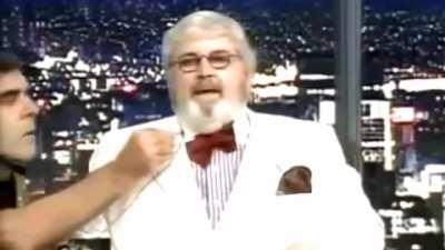 Pra quem nunca viu, a estreia do Programa do Jô na Globo é sensacional