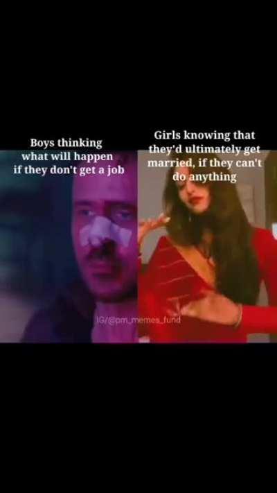 No disrespect to any gender.