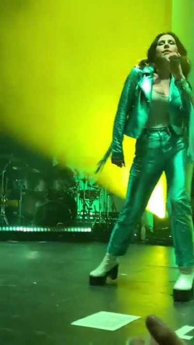 Still can’t believe I was so close, she’s amazing. From Boston 2/21