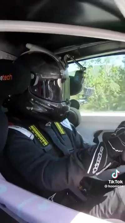 At just is Tears old, Lia Biock took the 1,400hp AWD Porsche Hoonipigasus Up to the 14,000ft summit, in horior of her father, Ken Block.