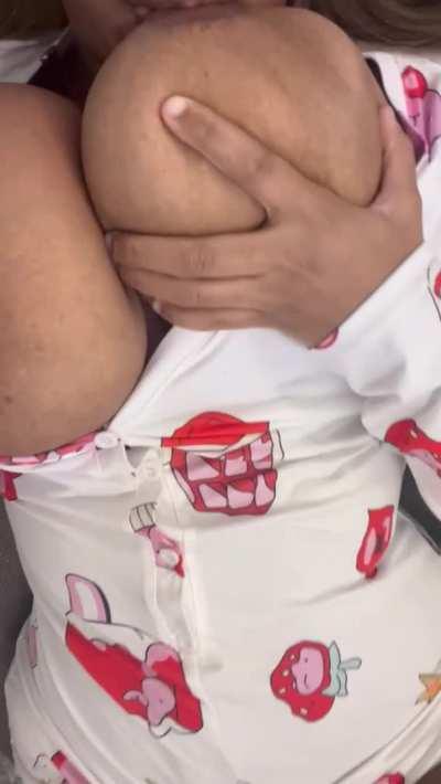 Wishing someone was here sucking them