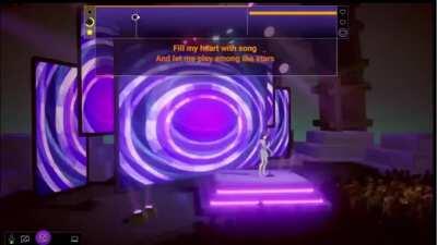 One of Senzawa's first attempt of Fly me to the moon.