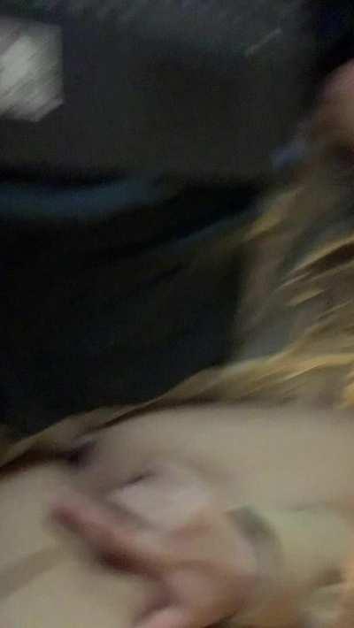 I hope my boy is not offended if he sees that I masturbate watching another