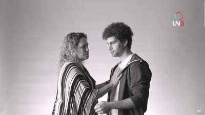 Actual Mother and Son Kissing as a part of Social Experiment in Argentina ( Source in Comments )