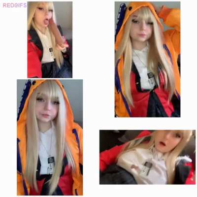 Runa Yomozuki about to take a big dick [kakegurui] (spookybaby777)