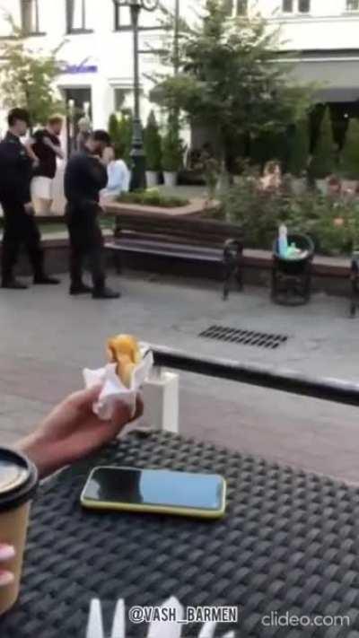 You see comrade, I have resolved the issue and defended the motherland!