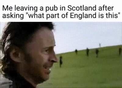 When you ask in Glasgow if the Queen lives nearby