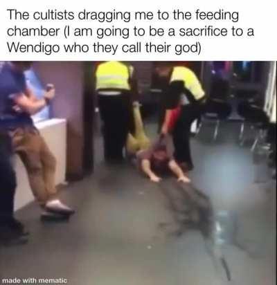 No! Stop! Please! I won’t tell anyone! I promise! I PROMISE! PLEASE!