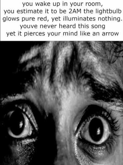 if you stay awake it cant hurt you