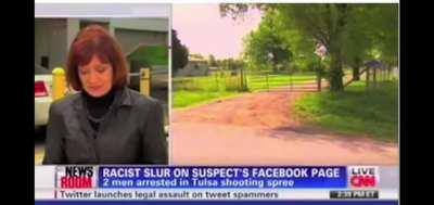 CNN reporter reading out Nicks Facebook Feed