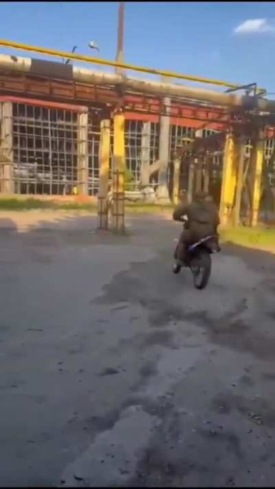 Russian Mobile Assault Squad Taking Off 