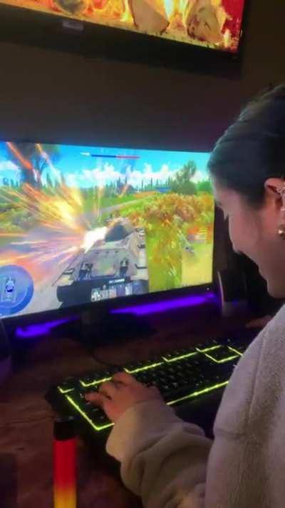 Girlfriend wanted to play