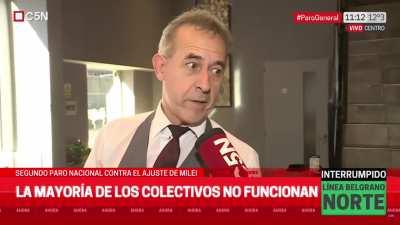 La opinión de un mozo laburador sobre el paro y sindicatos.