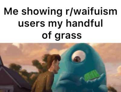 Go touch some grass!