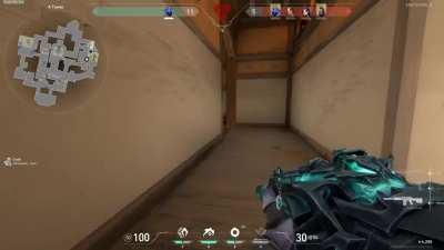 1v4 ACE omen ult outplay *crazy tp*