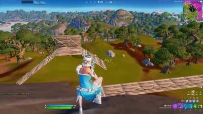 Low view distance + Performance mode allows you to see through things you shouldn’t be able to.