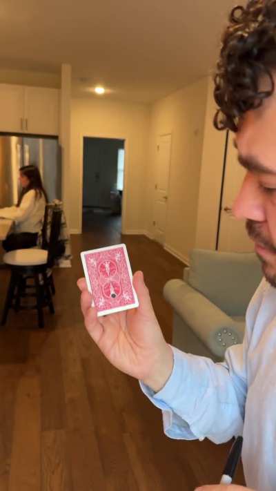 Favorite visual trick I have been working on lately. (No cgi/vfx)