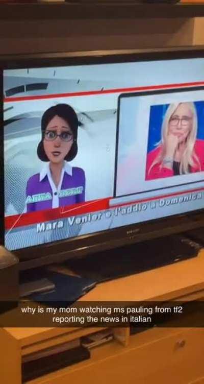 Ms pauling is italian confirmed