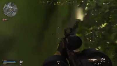 Wish my mic had been on you would have heard my shriek. MFer made me jump out of my seat.