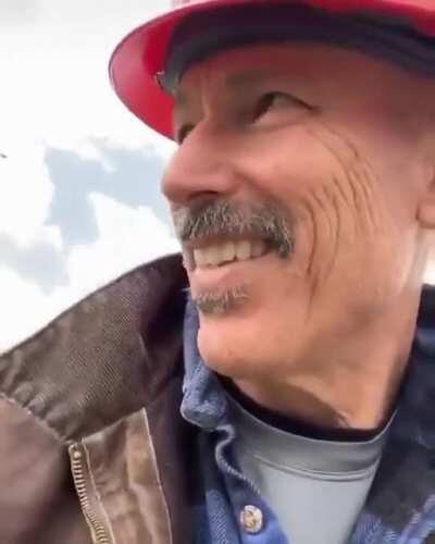 WCGW Hitting grandpa with a stick.