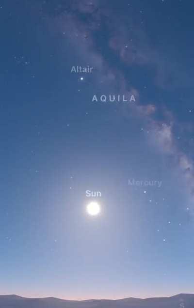 How the sun changes position in the sky, shown at a speed of 60 days per second